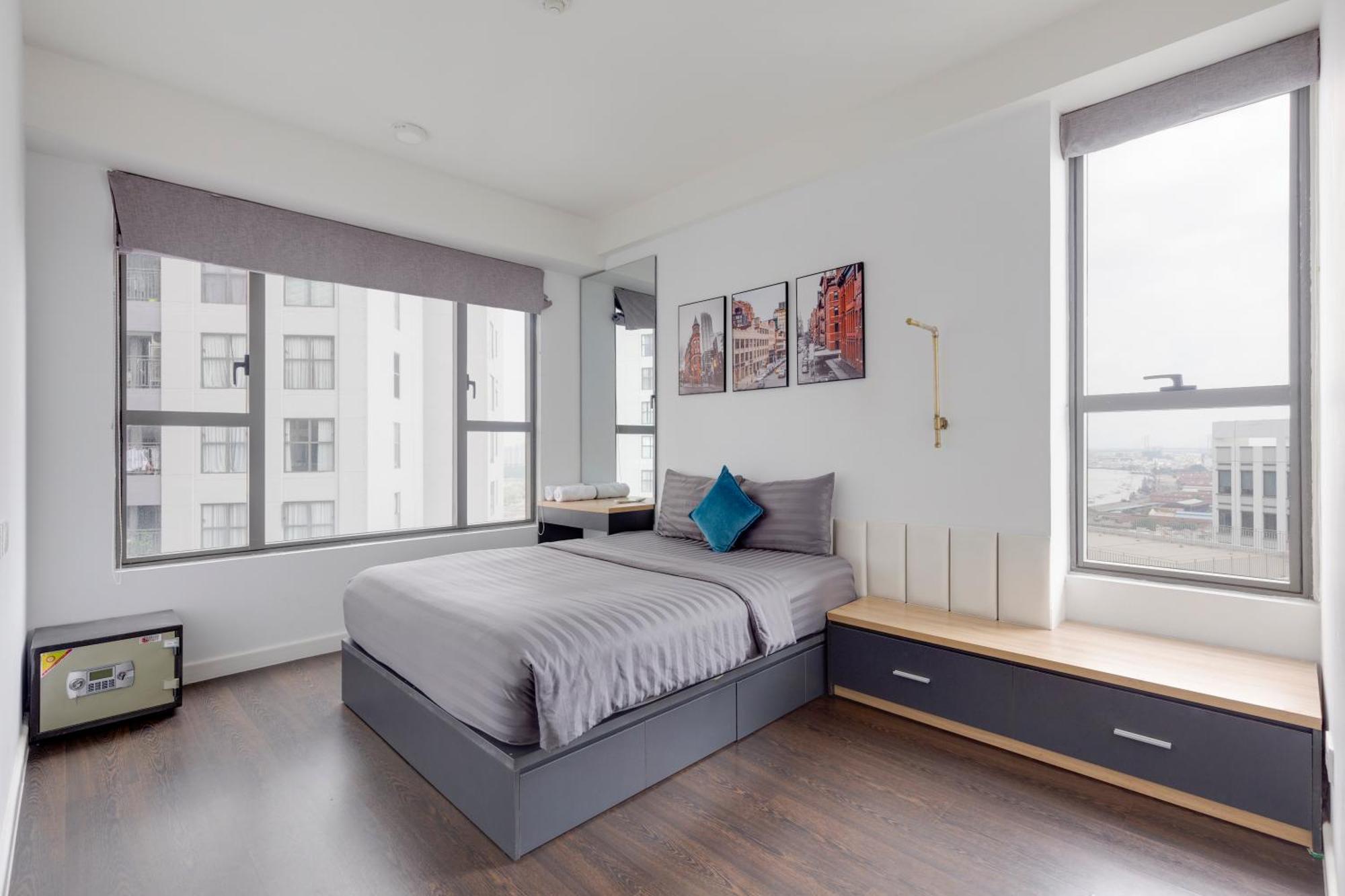 Smile Home Tresor Apartment - Modern Comfortable Ho-Chi-Minh-Stadt Exterior foto