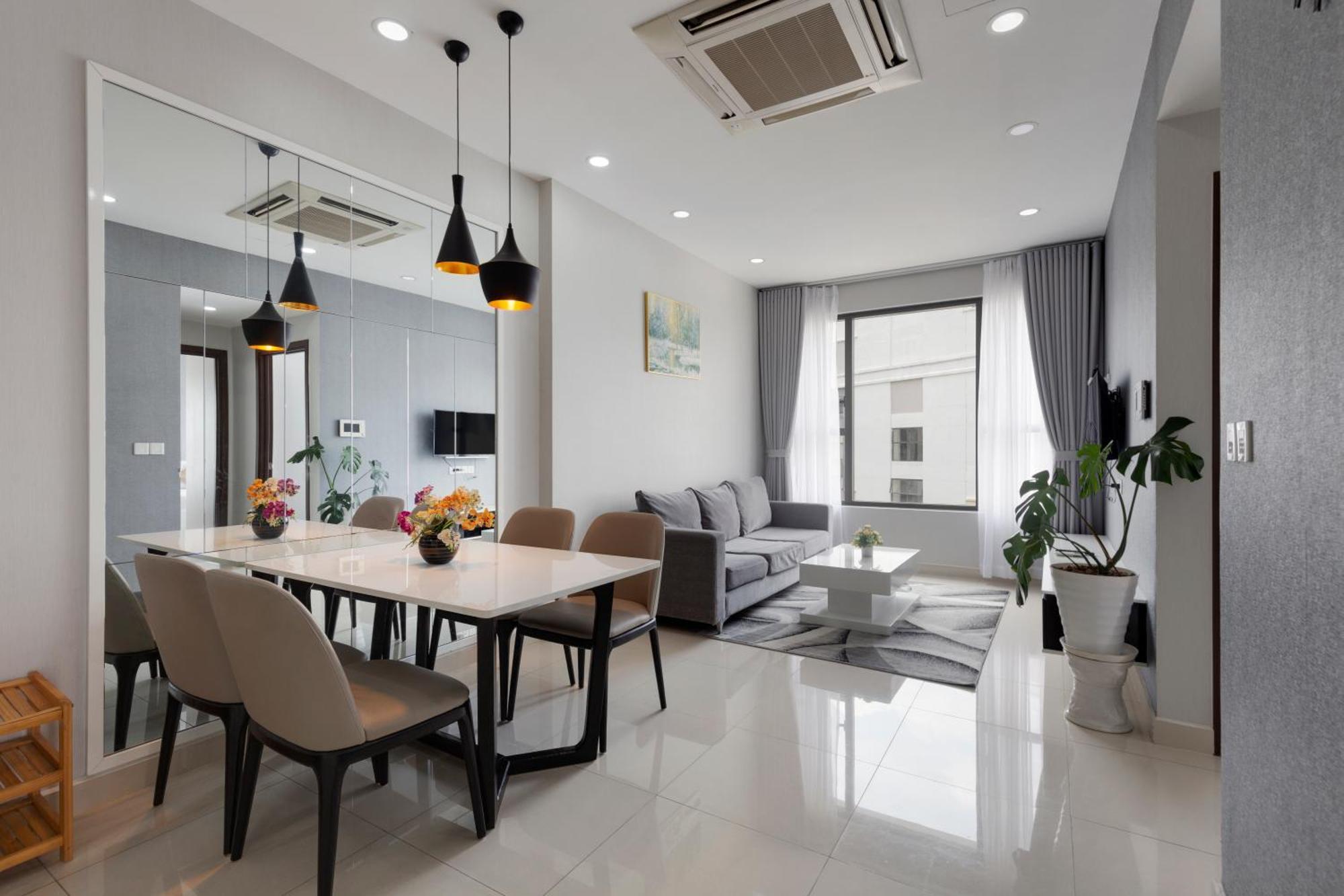 Smile Home Tresor Apartment - Modern Comfortable Ho-Chi-Minh-Stadt Exterior foto