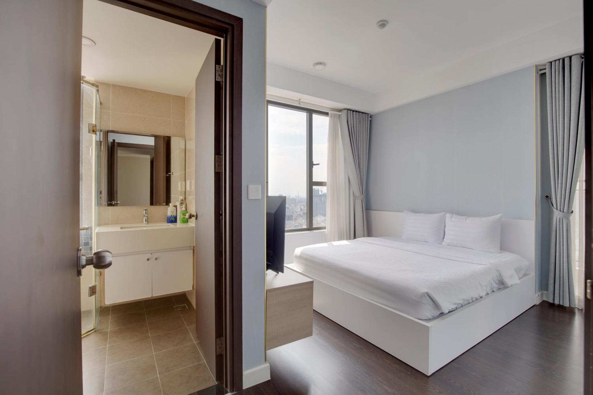 Smile Home Tresor Apartment - Modern Comfortable Ho-Chi-Minh-Stadt Exterior foto