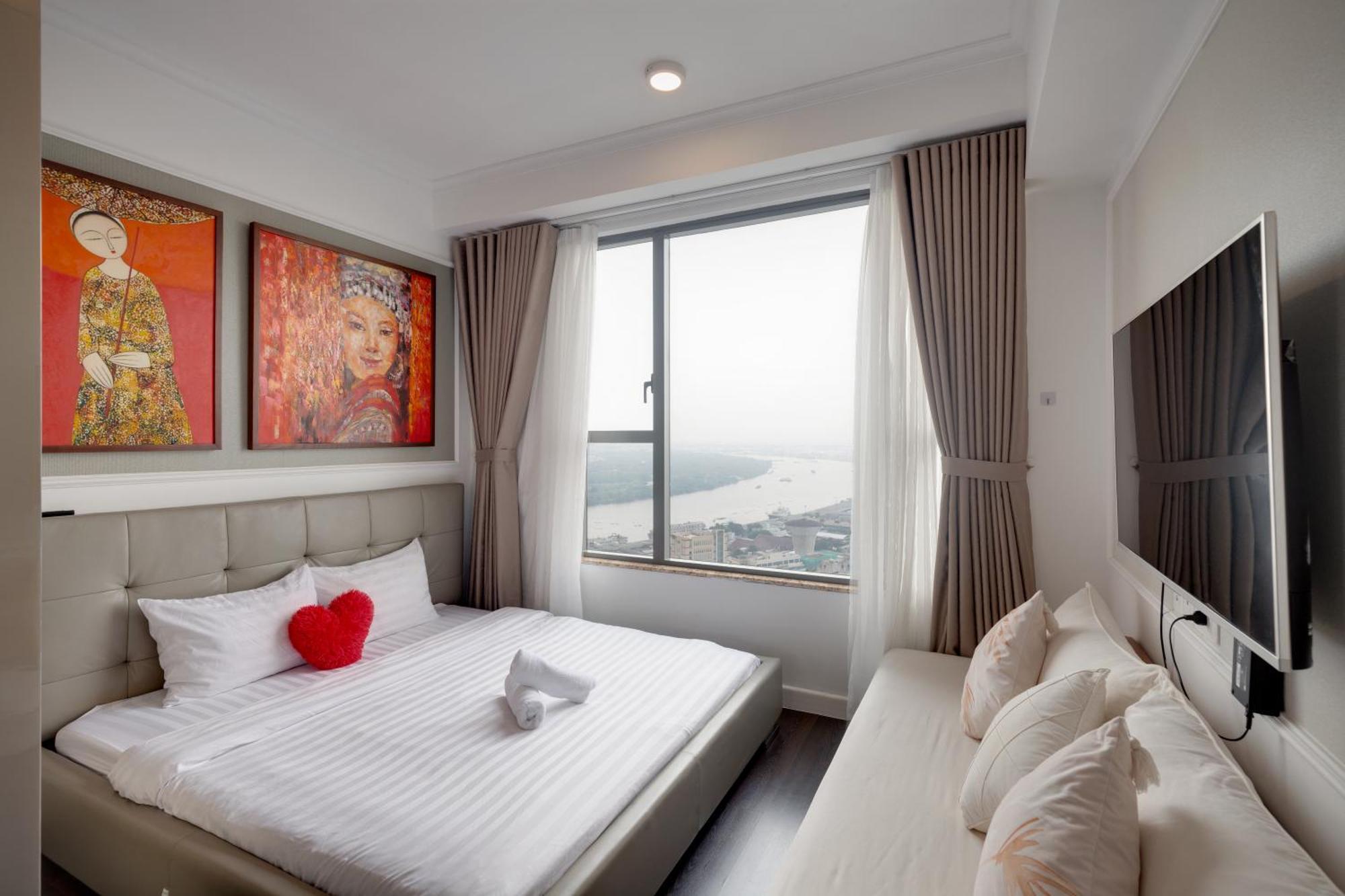 Smile Home Tresor Apartment - Modern Comfortable Ho-Chi-Minh-Stadt Exterior foto
