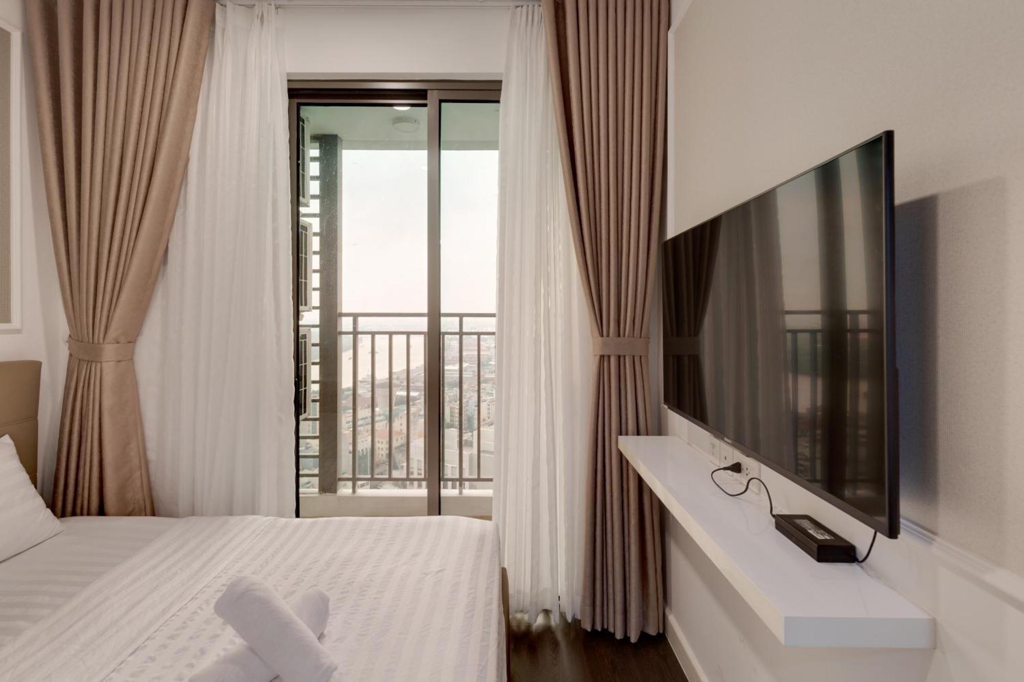 Smile Home Tresor Apartment - Modern Comfortable Ho-Chi-Minh-Stadt Exterior foto